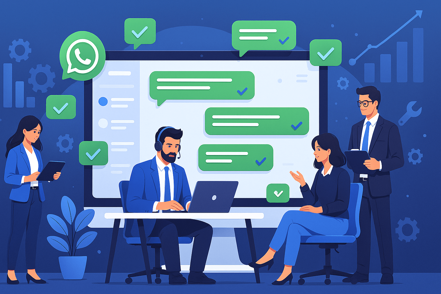 Como melhorar o atendimento no WhatsApp - Bradial Chat