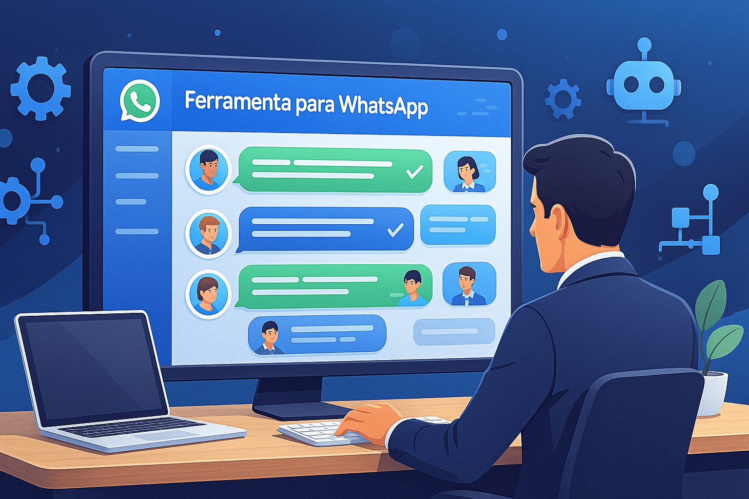 Ferramenta para WhatsApp - Bradial Chat